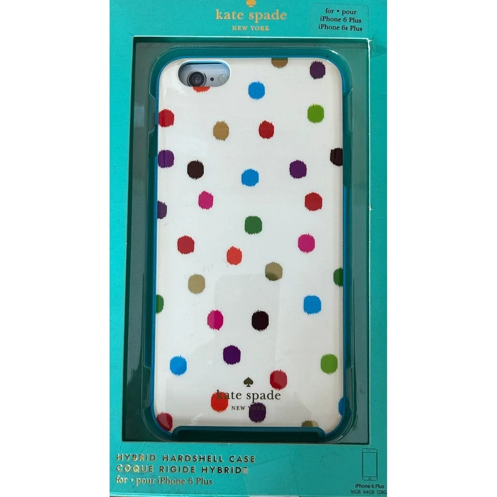 Kate Spade iPhone 6 Plus‎ Hybrid Hardshell Case Lot NIB Designer Covers Preppy